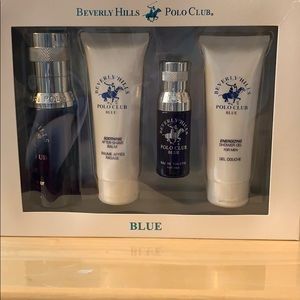 Beverly Hills Polo Club Blue 4 Piece Set for Men